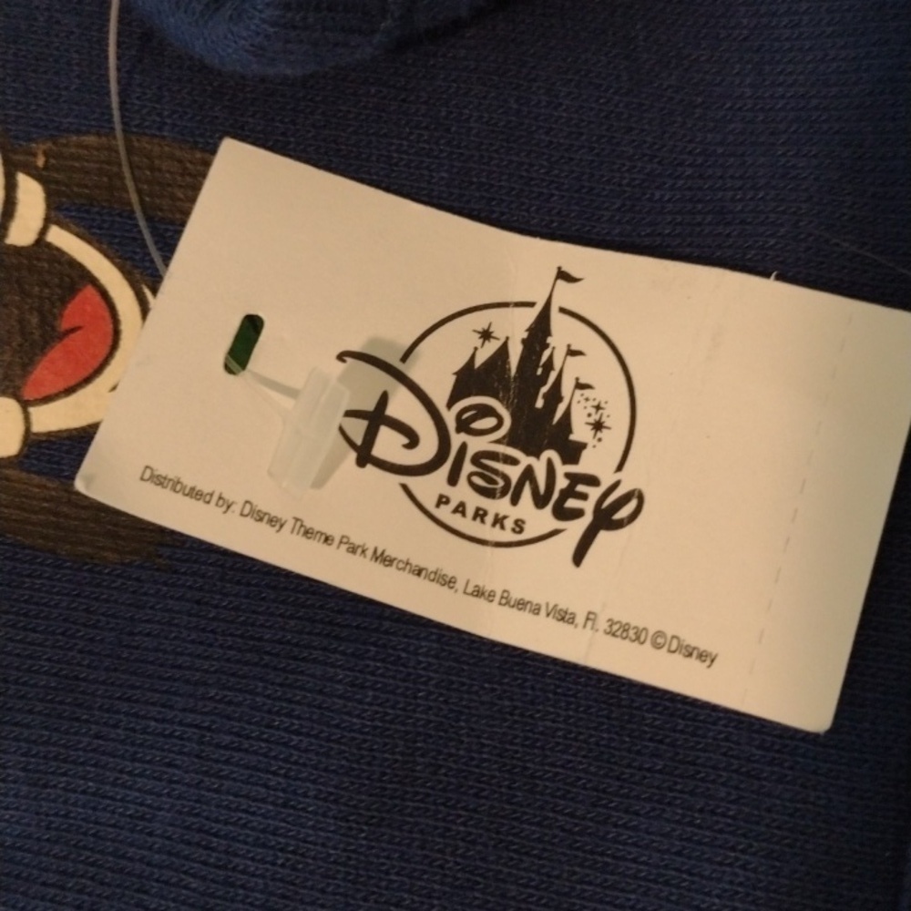 Disney Boys Hoodie Vest- Mickey Mouse & Friends NWT XXS - Picture 5 of 6